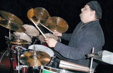 Javier Barrios & His Drum Set