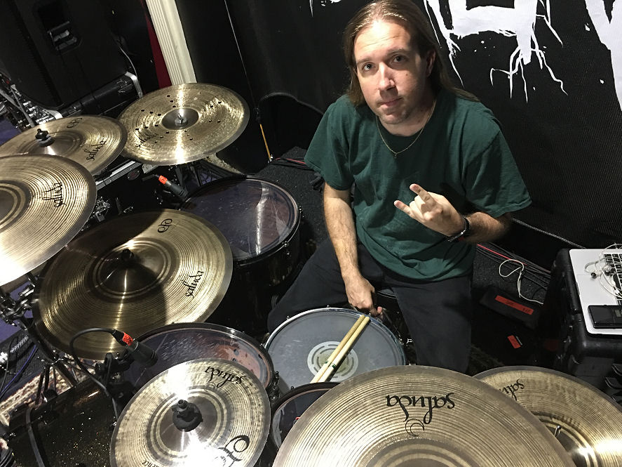Saluda Cymbals Artist - Jeff Raines
